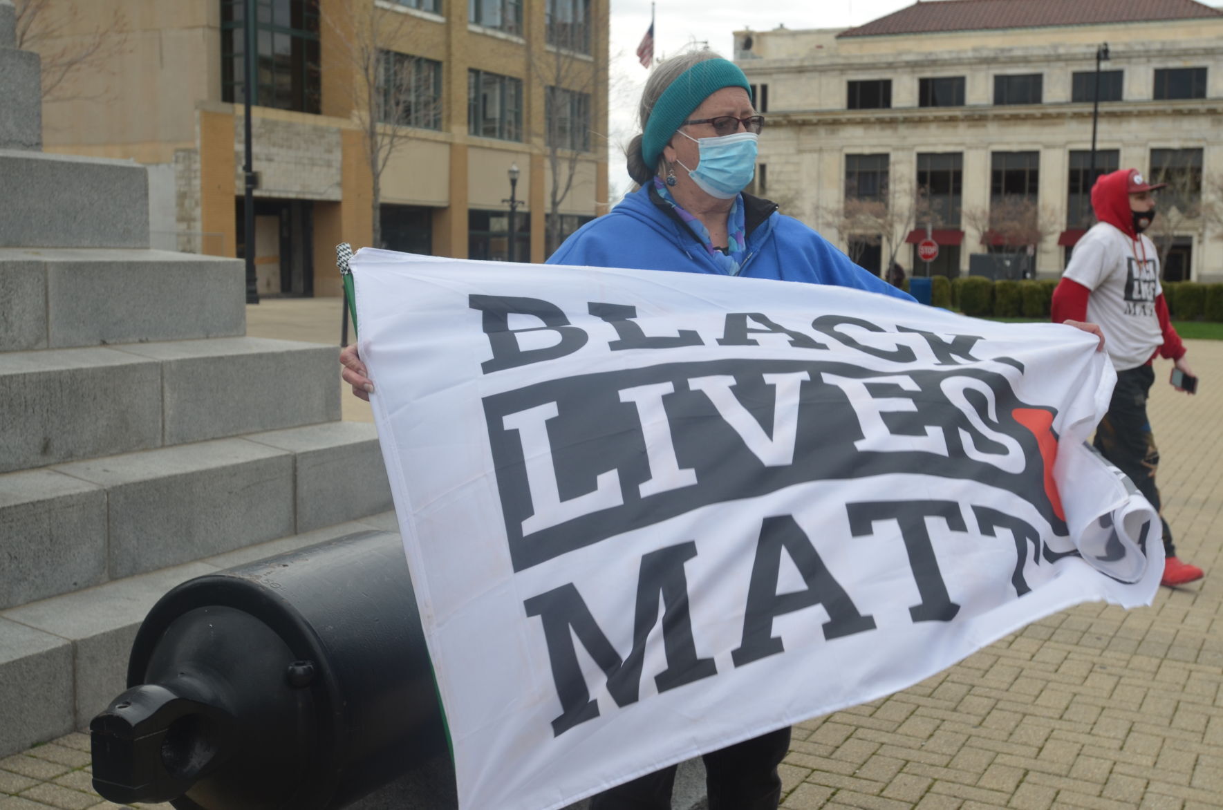 Black Lives Matter flag
